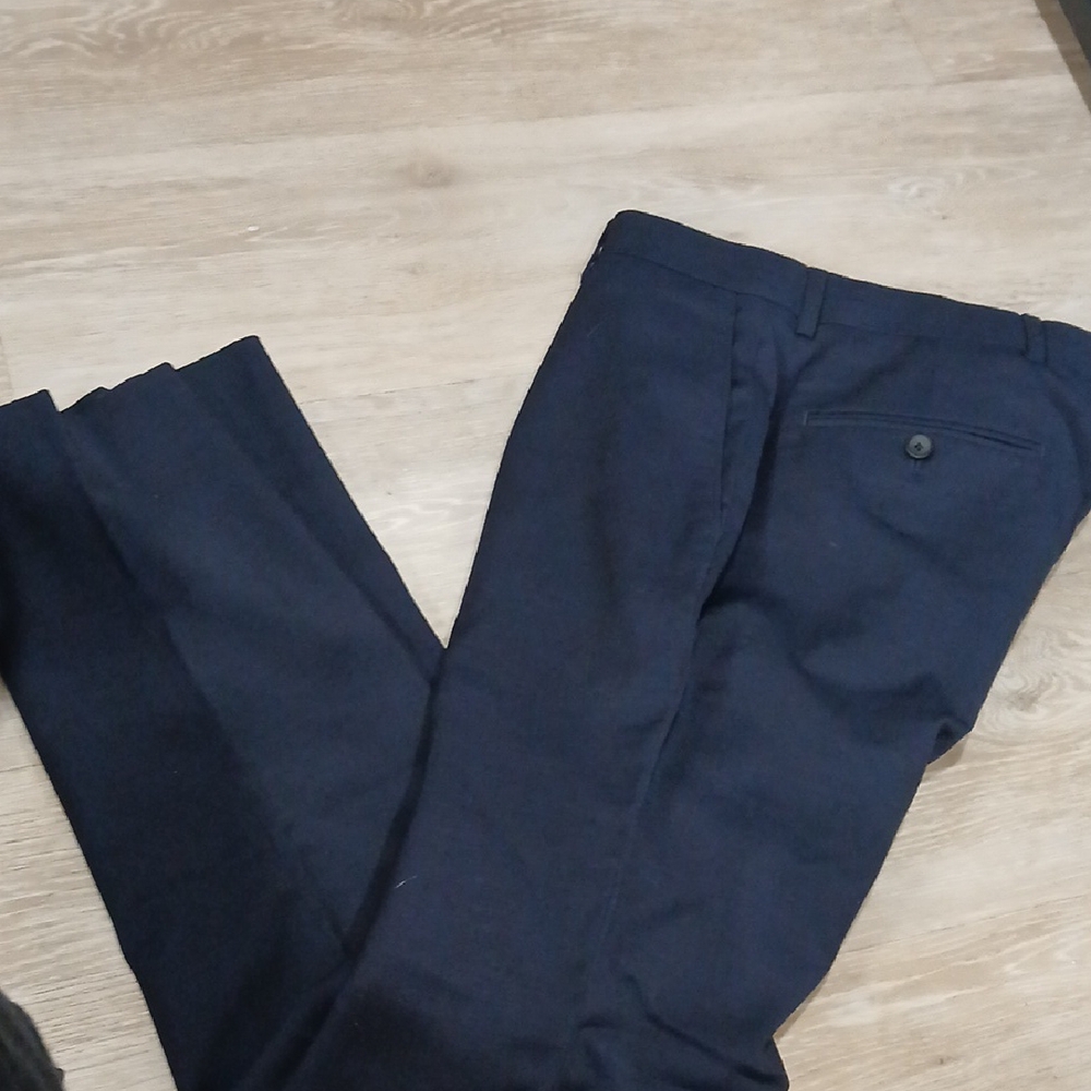 Kenneth Cole Dark Blue Dress Pants